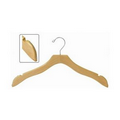 Flat Wavy Wooden Dress Hanger